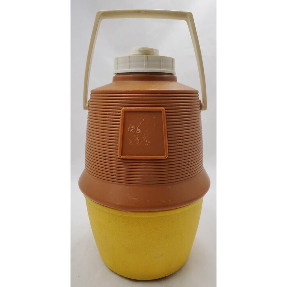 Vintage Poloron Sears Drink Cooler 1/2 Gallon Vacucel Insulated